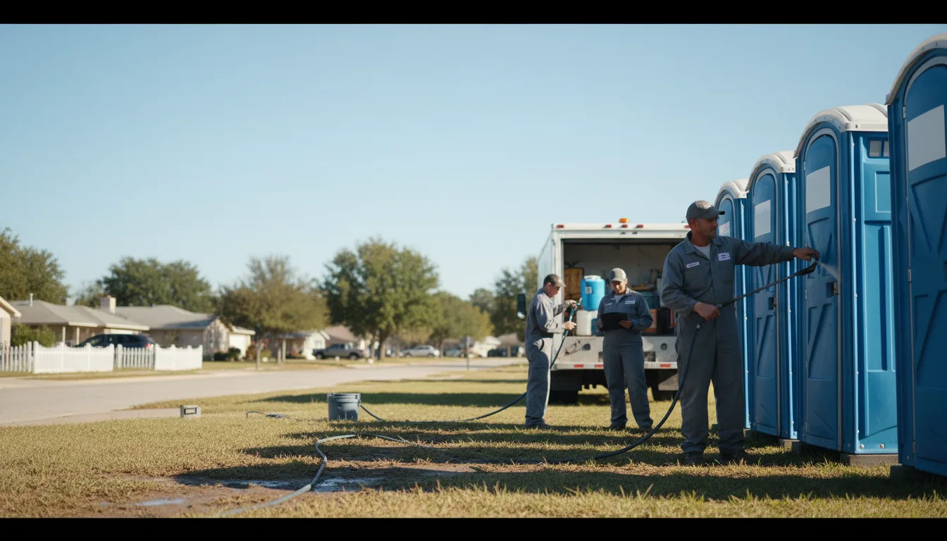 Long-Term Portable Toilet Rental in Fairchild, WI near me